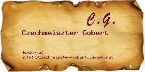 Czechmeiszter Gobert névjegykártya